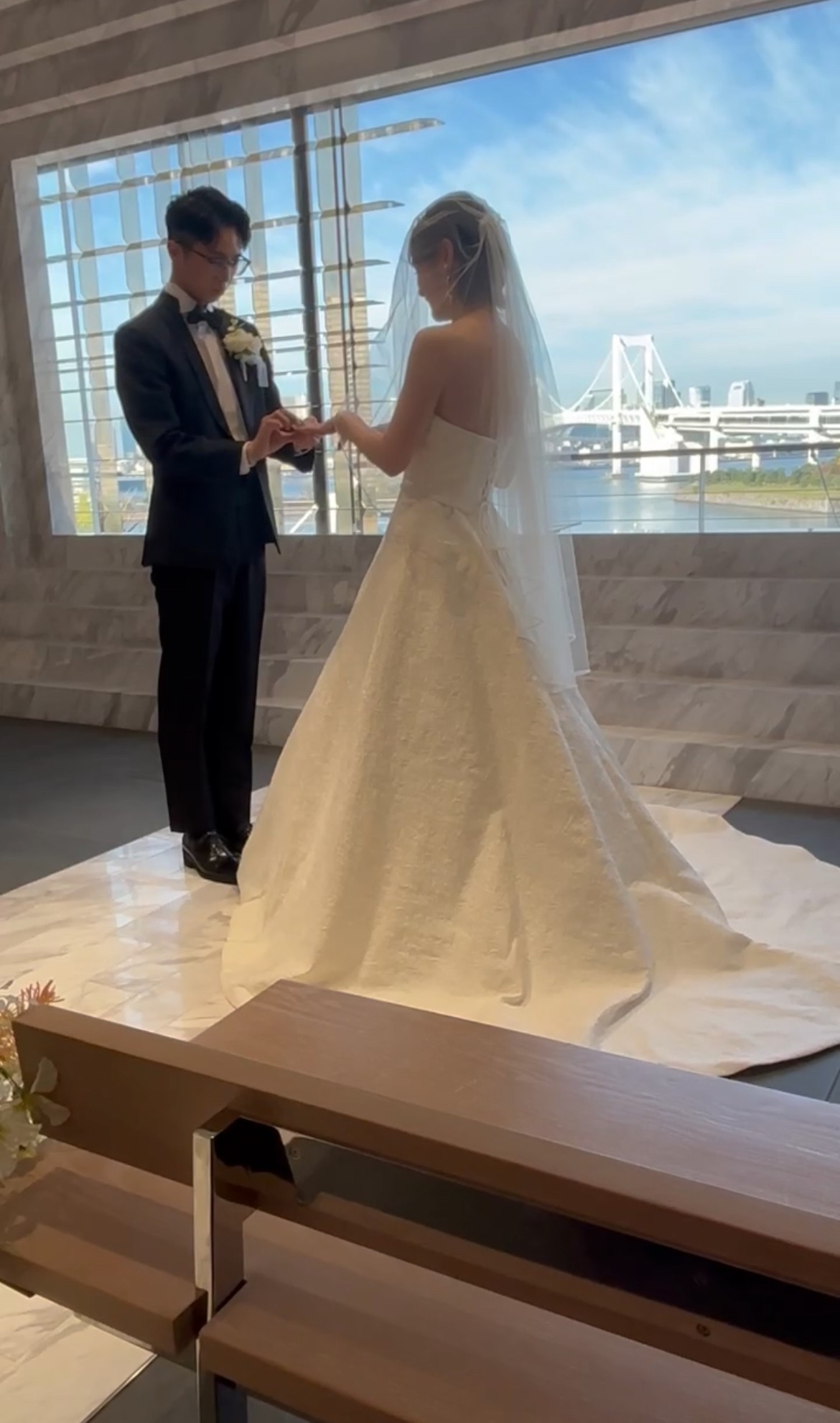 11月24日は模擬挙式と衣装試着を行いました！！